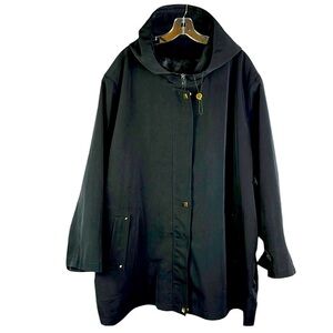 CBO NEW YORK woman's hooded rain jacket Sz 5X